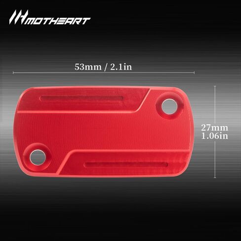 CNC Front Brake Master Cylinder Reservoir Guard for CRF 125F 2014-2025 Anodized Finish Motorcycles crf 125f Accessories (Red) in Saudi Arabia