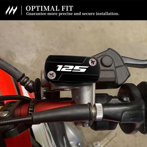CNC Front Brake Master Cylinder Reservoir Guard for CRF 125F 2014-2025 Anodized Finish Motorcycles crf 125f Accessories (Red) in Saudi Arabia