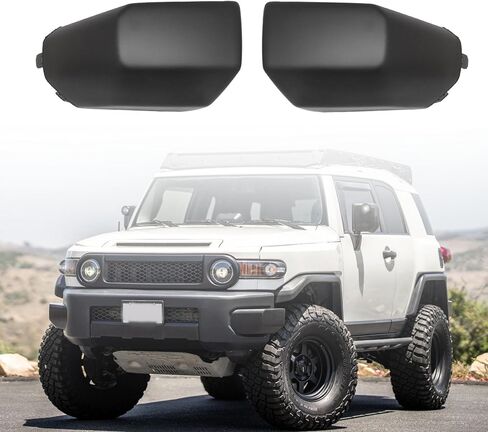 GXARTS 2PCS Black Left & Right Front Corner Bumper End Caps 52422-35060, 52423-35050 Compatible with Toyota FJ Cruiser 2007-2014 2PCS Left & Right Front Bumper Pad Set in Saudi Arabia