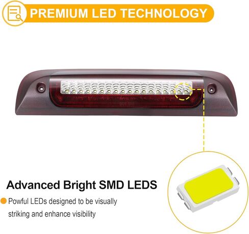 R&F Auto Smoked Lens Sequential LED Side Mirror Turn Signal Light Compatible with 4Runner 2014-2022, RAV4 2013-2018, Highlander 2014-2018 Towing Mirror LED Strip Turn Signal Indicator Lamp in Kuwait