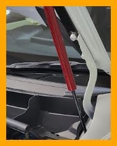 دعامات غطاء المحرك / دعامات الرفع لعام 2020- GR Yaris GXPA16 MXPA12 | مع دليل التثبيت | قطع غيار السيارات | ضمان الجودة لمدة عام (الحديد (أسود)) in Kuwait