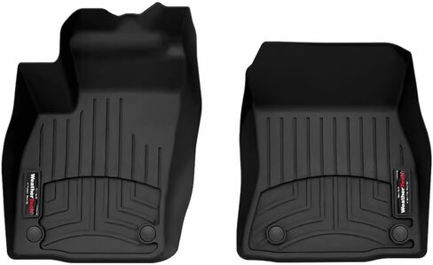 Weathertech Custom Fit FloorLiners for Nissan Kicks - 1st Row (4419081), Black in Saudi Arabia