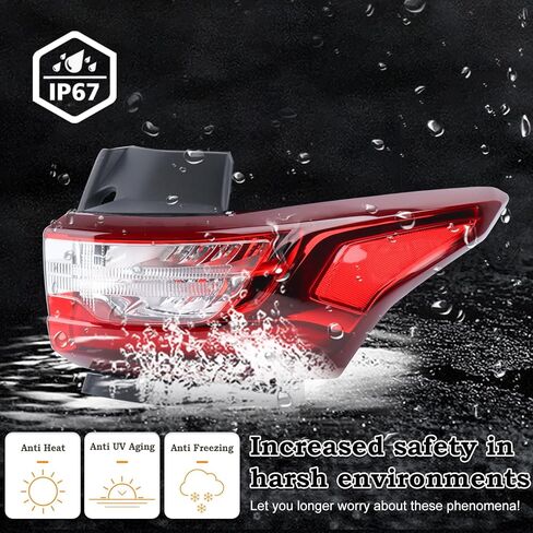 الجانب الأيمن للركاب مصباح LED خلفي متوافق مع 2018 2019 2020 2021 تشيفي ترافيرس شيفروليه مجموعة المصابيح الخلفية الخارجية مع لمبات 84618032 GM2805130 RH in Kuwait