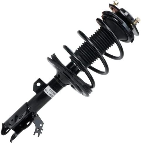 Detroit Axle - Front Left Strut for 12-17 Toyota Camry, Driver Side Strut w/Coil Spring Assembly 2012 2013 2014 2015 2016 2017 Replacement Suspension Ready Strut Shock Assembly in Saudi Arabia