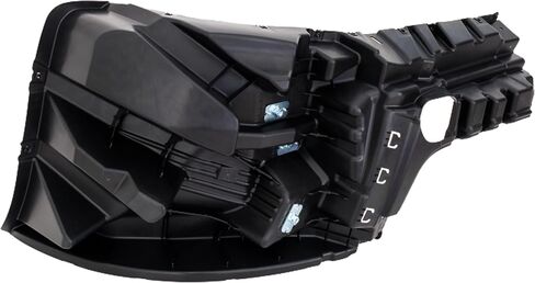 Garage-Pro Bumper for International LT625 2017-2022 Front Driver Side Black Plastic Replaces # 4058383C2 4058257C1 in Saudi Arabia