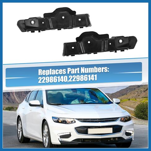 1 Pair Front Bumper Mounting Support Bracket for Chevrolet Malibu 2013-2015 No.22986140/22986141 Left Right Side Item Replacement in Saudi Arabia