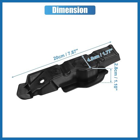 1 Pair Front Bumper Mounting Support Bracket for Chevrolet Malibu 2013-2015 No.22986140/22986141 Left Right Side Item Replacement in Saudi Arabia