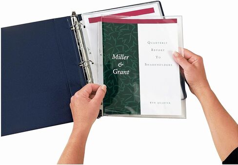 Staples Secure Side-Loading Document Pockets from in Saudi Arabia