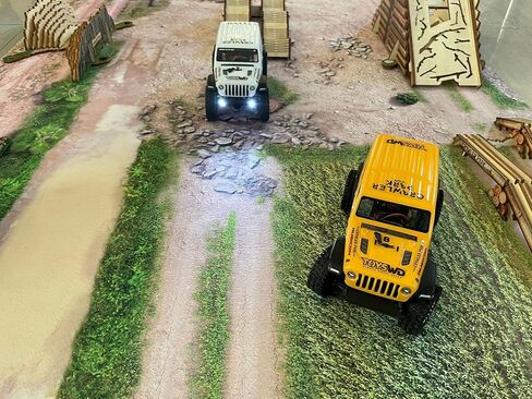 toyswd Carpet Circuit of 200x100cm for 1/24 1/18 RC Crawler Park Circuit in Saudi Arabia
