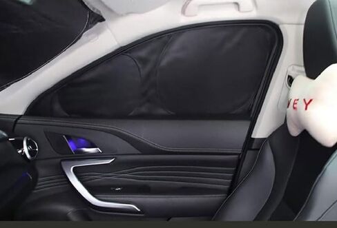 مظلات شمسية لنافذة السيارة لسيارة CR-V 2007-2011 - غطاء حماية من الأشعة فوق البنفسجية، مظلات جانبية للخصوصية كاملة للمقعد وإكسسوارات داخلية معتمة، مركبة كاملة G/8 in Saudi Arabia