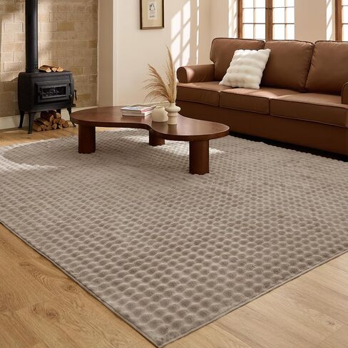 Bedsure 8x10 Area Rugs for Living Room, Machine Washable Rugs, Vintage Rug, Non-Slip Backing, Non-Shedding, Low Pile Easy Care Throw Rugs for Bedroom Dining Room, Blue in Saudi Arabia
