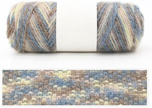 Super Soft Yarn - 1 Pack of 2.6oz/75g - 100% Acrylic - #4 Worsted (Medium) - 130 Yards - Knitting/Crochet (05 Gray) in Saudi Arabia