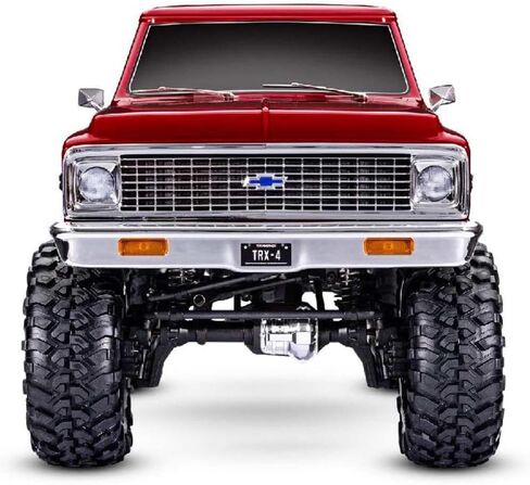 تراكساس 92086-4 - TRX-4 1972 تشيفي K5 بليزر هاي تريل 1/10 4WD زاحف، أحمر in Saudi Arabia