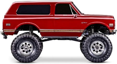 تراكساس 92086-4 - TRX-4 1972 تشيفي K5 بليزر هاي تريل 1/10 4WD زاحف، أحمر in Saudi Arabia