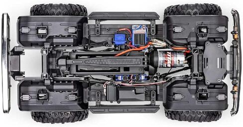 تراكساس 92086-4 - TRX-4 1972 تشيفي K5 بليزر هاي تريل 1/10 4WD زاحف، أحمر in Saudi Arabia