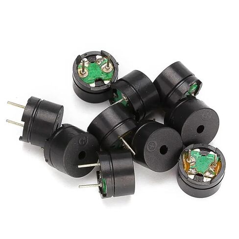 10PCS Passive Buzzer AC 12MMx8.5MM 12085 42R Resistance 3V 5V 9V 12V in Common Use Mini Piezo Buzzers in Saudi Arabia
