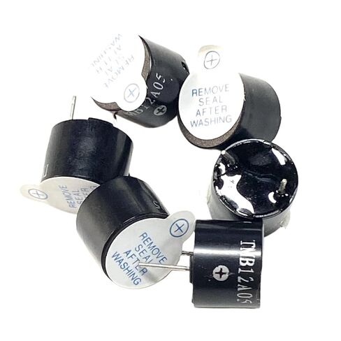 10pcs 5v Active Buzzer/Passive Buzzer Magnetic Long Continous Beep Tone Alarm Ringer 12mm MINI Active Piezo Buzzers(10pcs Passive Buzzer) in Saudi Arabia