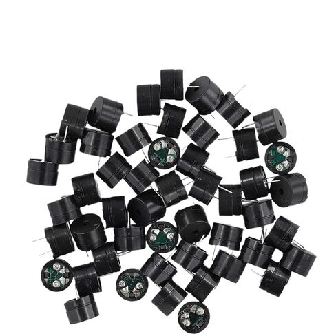 50PCS Universal Passive Buzzer Electromagnetic Impedance 16 Ohms Electromagnetic Buzzer AC/2KHz 3V 5V 9V 12V Resistance Speaker in Saudi Arabia