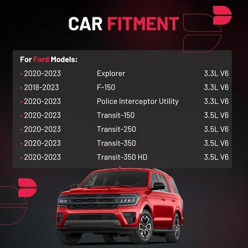 حزم ملف الإشعال BDFHYK متوافقة مع Figo Fiesta l3 l4 1.6L 1.5L 2011 2012 2013 2014 2015 2016 2017 2018 2019 2020 لفائف لـ UF740 E1240 5C1888 178-8079 C2037 CM5G12029FC مجموعة من 1 in Kuwait