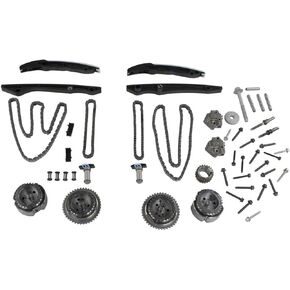 Ford Camshaft Drive Kit, Camshaft VCT Phasers/Chains/Chain Guides/Hardware/Tensioners/Tensioner Arms/Sprocket, Ford Coyote, Ford Mustang 2011-14, Kit (M-6004-A504) in Saudi Arabia