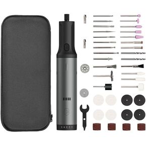 Electric Engraving Pen, USB Rechargable Engraving Pen with 42 Bits, Cordless Etching Engraving Tool, 5-Speed (10000-28000 RPM) Portable DIY Rotary Engraver for Sanding Polishing Drilling DIY Crafts in Saudi Arabia