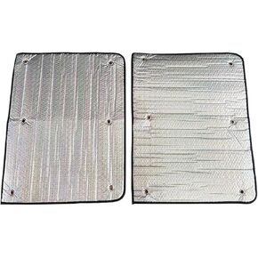 Car Sunshade 2pcs Car Sunroof Sunshade Fit for BYD Atto 3 Yuan Plus Fit for MG ZS EV Heat Insulation Cover Windscreen Sun Shade in Saudi Arabia
