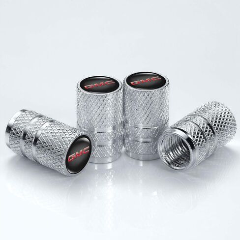 Metal Car Tire Valve Stem Caps Replacement for GMC Escalade CT4 CT5 CT6 ATS CTS SRX XT5 Wheel Caps car Accessories in Saudi Arabia