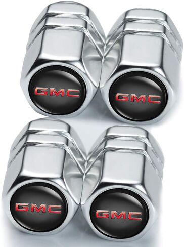 Metal Car Tire Valve Stem Caps Replacement for GMC Escalade CT4 CT5 CT6 ATS CTS SRX XT5 Wheel Caps car Accessories in Saudi Arabia