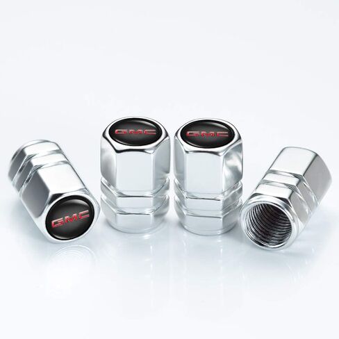 Metal Car Tire Valve Stem Caps Replacement for GMC Escalade CT4 CT5 CT6 ATS CTS SRX XT5 Wheel Caps car Accessories in Saudi Arabia