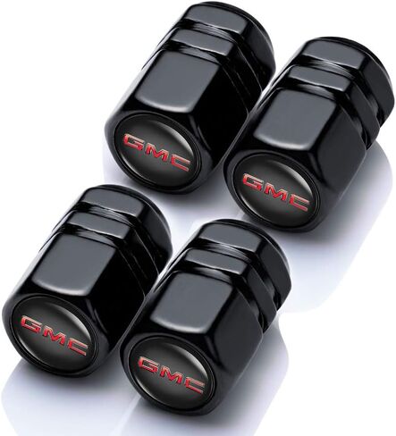 Metal Car Tire Valve Stem Caps Replacement for GMC Escalade CT4 CT5 CT6 ATS CTS SRX XT5 Wheel Caps car Accessories in Saudi Arabia