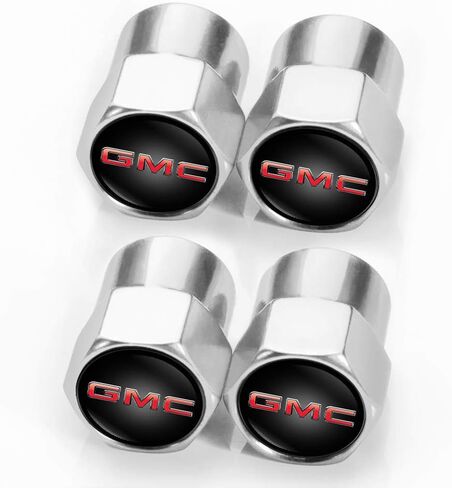 Metal Car Tire Valve Stem Caps Replacement for GMC Escalade CT4 CT5 CT6 ATS CTS SRX XT5 Wheel Caps car Accessories in Saudi Arabia