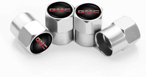 Metal Car Tire Valve Stem Caps Replacement for GMC Escalade CT4 CT5 CT6 ATS CTS SRX XT5 Wheel Caps car Accessories in Saudi Arabia