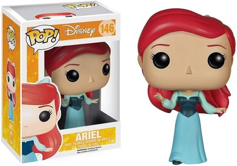 Funko Disney Little Mermaid Ariel فستان أزرق من الفينيل in Saudi Arabia