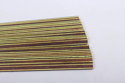 25x الغيتار قطاع البطانة الغيتار ملزمة أحسب Purfling الغيتار الجسم ملزمة الخشب البطانة 640x5x1 مللي متر in Kuwait