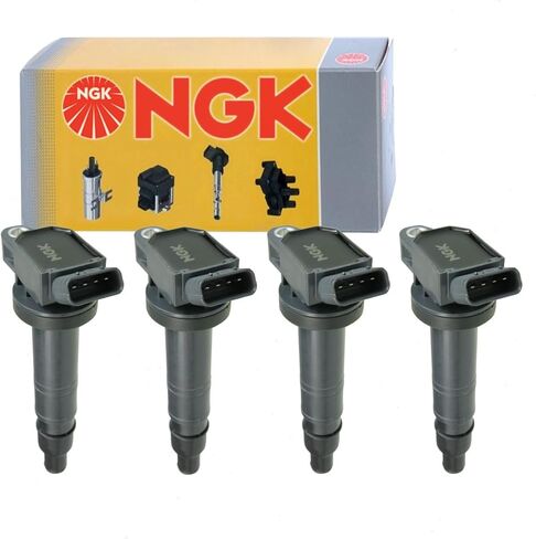 4 pc NGK Ignition Coils compatible with Toyota Camry 2.4L L4 2007-2011 in Saudi Arabia