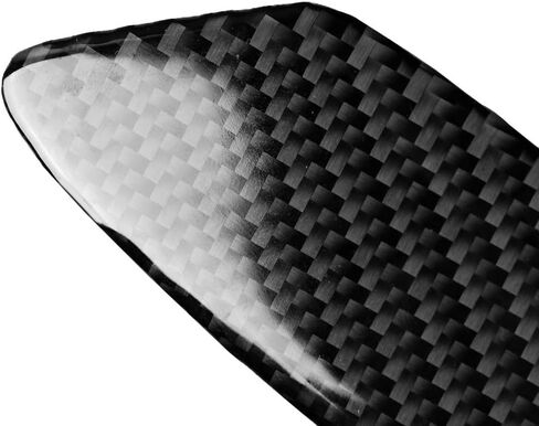 Real Carbon Fiber for Chevrolet Camaro 2015-2021 Inner Door Switch Handle Bowl Protector Panel Decal Trim Cover Decoration Soft Sticker Car Interior Accessories 2PCS (Black) in Saudi Arabia