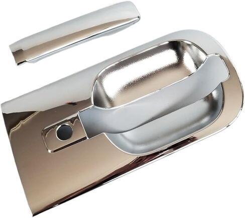 Front Door Rear Door Outer Handle Chrome Cover，Compatible with Hyundai H1 Grand Starex I800 in Saudi Arabia