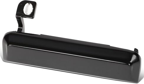 Auto Dynasty Factory Style Front Door Pull Handle Compatible with Ford Escort EXP Mustang Mercury LN7 Lynx 1983-1993, Passenger Right Side, Zinc Plated, Black/Chrome in Saudi Arabia