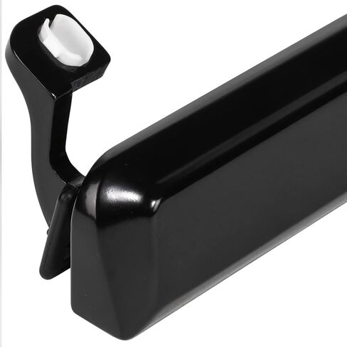 Auto Dynasty Factory Style Front Door Pull Handle Compatible with Ford Escort EXP Mustang Mercury LN7 Lynx 1983-1993, Passenger Right Side, Zinc Plated, Black/Chrome in Saudi Arabia