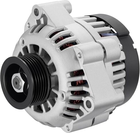 Detroit Axle - Alternator for Chevy GMC Silverado Savana Sierra Express 2500 3500 Tahoe Yukon Cadillac Escalade EXT ESV [150A 12V], Alternator with 6-Groove Pulley Replacement in Saudi Arabia