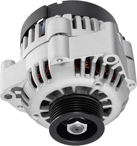 Detroit Axle - Alternator for Chevy GMC Silverado Savana Sierra Express 2500 3500 Tahoe Yukon Cadillac Escalade EXT ESV [150A 12V], Alternator with 6-Groove Pulley Replacement in Saudi Arabia