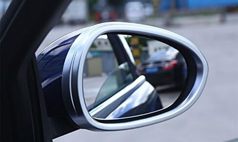 ABS Exterior Rearview Mirror Frame Cover Trim Cover for Alfa Romeo Giulia 2017-2019 in Saudi Arabia