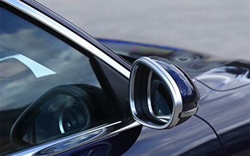 ABS Exterior Rearview Mirror Frame Cover Trim Cover for Alfa Romeo Giulia 2017-2019 in Saudi Arabia