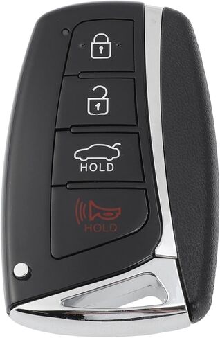 X AUTOHAUX SY5DHFNA433 434MHz استبدال دخول بدون مفتاح مفتاح ذكي عن بعد فوب لشركة Hyundai Azera 2015 2016 2017 No.95440-3V022 954403V022 4 أزرار in Saudi Arabia
