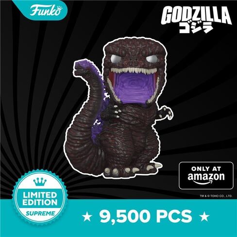 فانكو بوب! Supreme LE: Godzilla - Shin Godzilla - شخصية فينيل قابلة للتجميع - فكرة هدية - بضائع رسمية - ألعاب للأطفال والكبار - محبي الأفلام - نموذج لهواة الجمع والعرض in Saudi Arabia