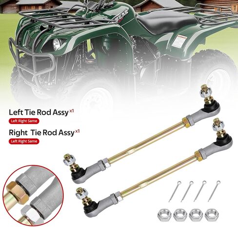 JAVIK قضيب ربط يسار ويمين ينتهي Assy لـ Yamaha Big Bear 250 Bruin 250 Bear Tracker 250 1999-2009 O.E.M#4S2-23845-00-00 37S-23841-00-00 1P0-23831-00-00 in Saudi Arabia