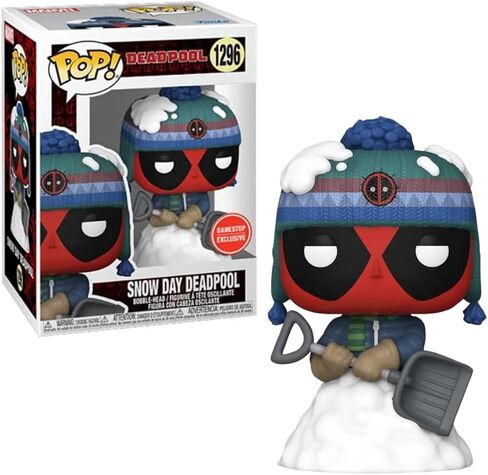Funko Pop Marvel: Deadpool - Snow Day Deadpool (حصريًا لـ Gamestop) #1296 in Saudi Arabia