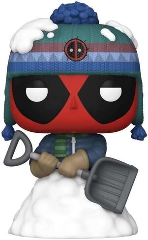 Funko Pop Marvel: Deadpool - Snow Day Deadpool (حصريًا لـ Gamestop) #1296 in Saudi Arabia