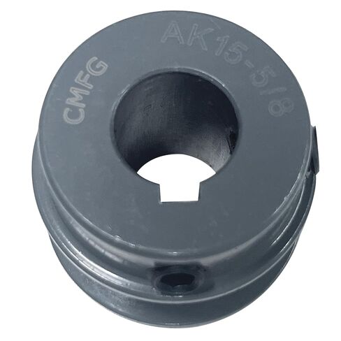 AK59-1-1/8 v Belt Pulley,5.75'' inch OD 1-1/8" Inch Bore,Cast Iron Material, AK Single Groove Motor Pulley for "4L" or "A" or "3L" Belts in Kuwait