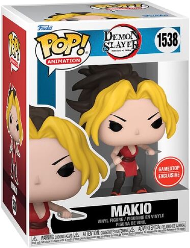 Funko Demon Slayer Makio with Kunai Exclusive Pop Vinyl Figure 1538, Standard in Saudi Arabia